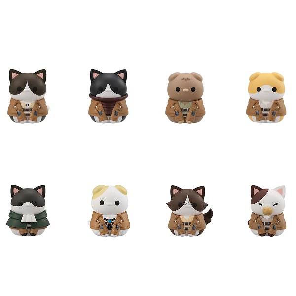 MEGA CAT PROJECT: Attack on Titan - Attack on Cat! Survey Corps Assemble!